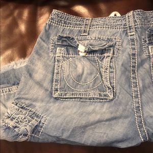 True religion Jean shorts